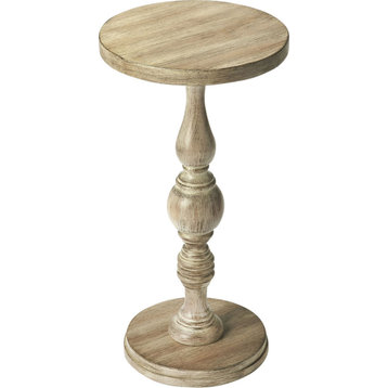 Camilla Pedestal Table - Gray