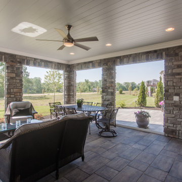Sunroom Addition, Screened in porch and patio