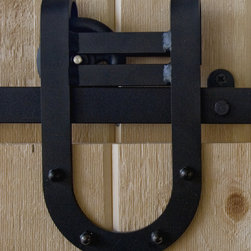 Mini Horseshoe Hardware Kit - Barn Door Hardware
