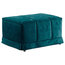 Krakow Pouffe Fold-Out Bed, Blue, 48x83 cm
