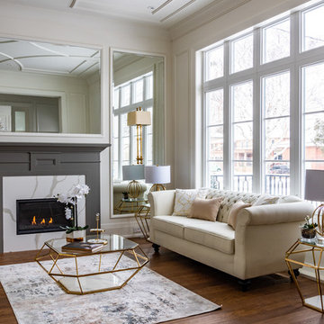 Luxury Living Room - RichmondHill, Hardwood Flooring Dealers - Toronto, Richmond