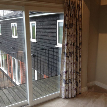 Floral window treatments