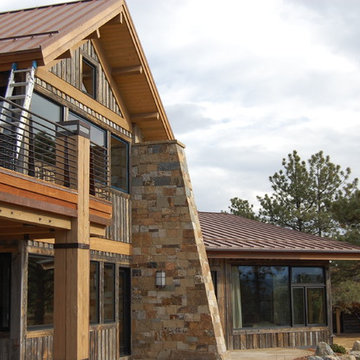 Western Rust Standing Seam Metal Roof