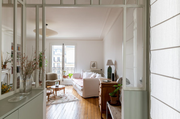 Before & After a Paris Apartment's Redesigned Layout | Houzz AU