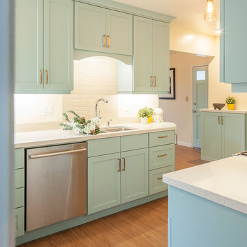 Spring inspired Kitchen Remodel