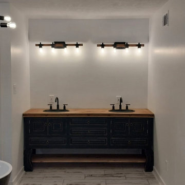 Conversion: Master Bedroom/Bath to Spacious Master Bathroom