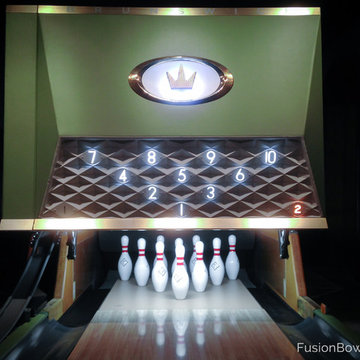 IPR Home Bowling Alley in Basement
