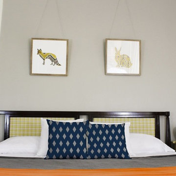 Metallic Throw Pillows