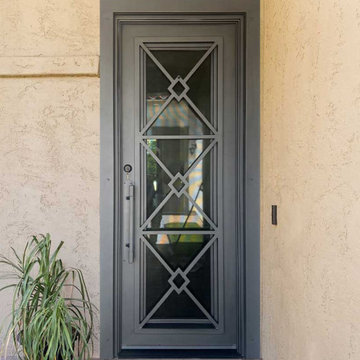 Alexon Iron Entry Door with Iron Handle