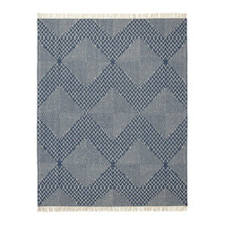 Traced Diamond Kilim Rug - Products