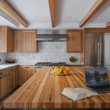 Modern Fusion: A Contemporary Kitchen and Dining Transformation