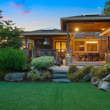 Yarrow Point Triple Roof Outdoor Living