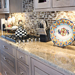 Unique Granite in the Kitchen and Baths