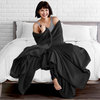 Bare Home Microplush Fleece Blanket, Charcoal, Twin/Twin Xl