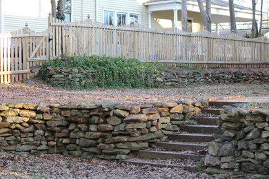 Spring Street Retaining Wall