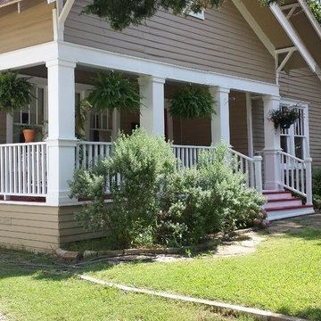 Craftsman porch update