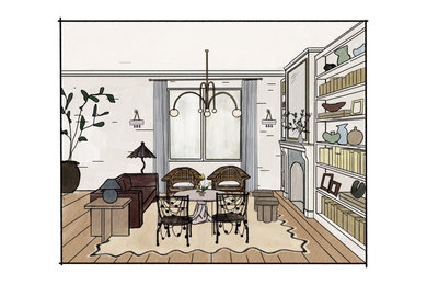 Piedmont Living Room Design