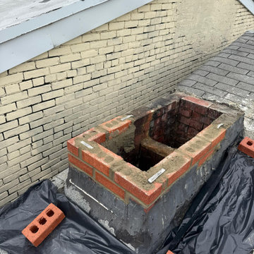 Brick Chimney Remodel