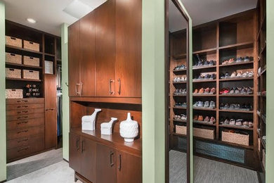 Example of a trendy home design design in Austin