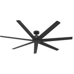 Hunter Fan Company - Downtown 72 in. Outdoor Fan, Matte Black - Create a focal point. With its sleek finishes and spanning blades, the 72-inch Downtown ceiling fan commands attention in your large indoor and outdoor spaces. This ceiling fan combines modern and industrial styles to form an unforgettable fixture. Plus, its clean design makes it the perfect addition to all your spaces ? regardless of their style.