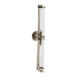 Cambium One Globe Bath Light - Polished Nickel/Brushed Nickel - Bathroom Vanity Lighting