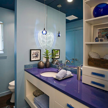 Eclectic Powder Room