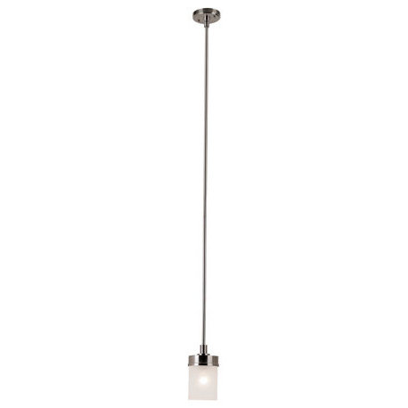 Trans Globe 70330 BN Urban Swag - One Light Mini-Pendant