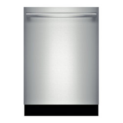 Bosch 24" Bar Handle 300 Series Dishwasher, Stainless Steel | SHX53TL5UC - Dishwashers