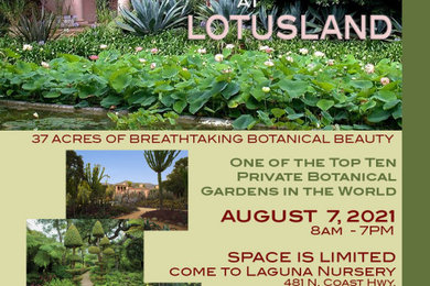 Special Garden walk on Lotusland