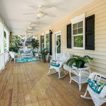 Oak Island Residence exterior living