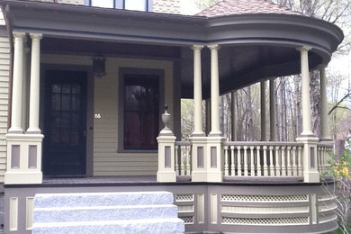 Classic porch idea in Boston