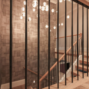 Project #81 | Modern Staircase with Integrated Seating