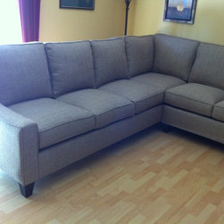 "Jessica" (Pillowback) - Sectional Sofas