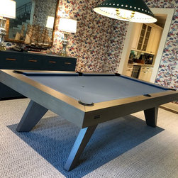 Trigon Luxury Custom Pool Table - Game Tables