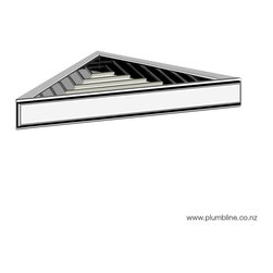 Eleganza Corner Shower Shelf - Shower Trays
