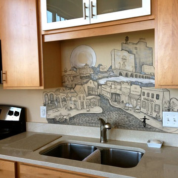 Kitchens - Custom murals and tiles