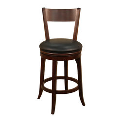 Autumn Bar Stool 30in English Tudor (set of 2) - Bar Stools And Counter Stools