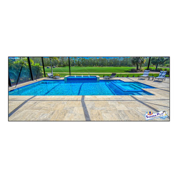 (Bryant) Bonita Springs, FL. Superior Pools Custom Swimming Pool & Spa