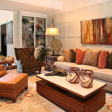 Living Room by the Interior Designers at Star Furniture in Texas