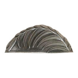 Dartefax - Palm Leaf Bin Pull, Oil Rub Bronze, Right - Cabinet And Drawer Handle Pulls