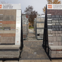 Outdoor Showroom - Landscaping Stones And Pavers