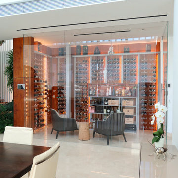 Fort Lauderdale Transitional Wine Room