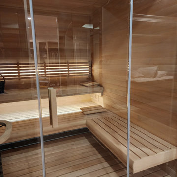 Luxury Built-in Traditional Sauna