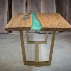 Resin & Wood Tables - Dining Tables