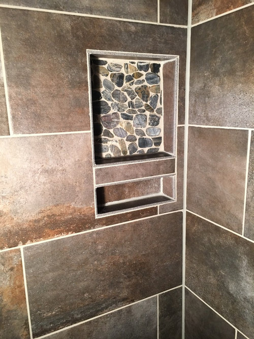 New construction shower