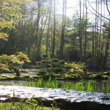 Park des ZEN - Kloster im Schloss Eickhof in Liebenau