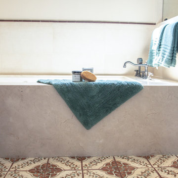 Moroccan Tile Bathroom Remodel || La Jolla