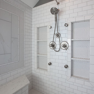 Master Bathroom Remodel from Traditional to Classic Transitional