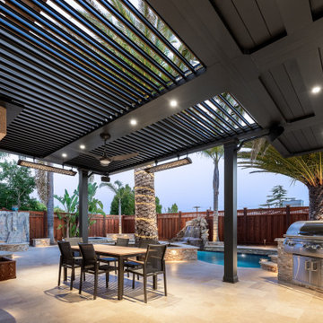 Outdoor Pergola with Heating