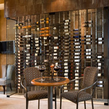 Wine Storage ideas as a partition to a room